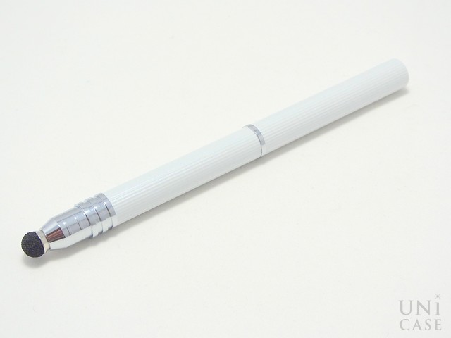 iPad/iPhone用スタイラスペン Su-Pen P201S-CLW(ホワイト)の本体