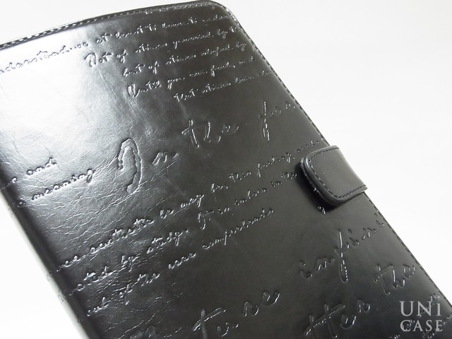 【iPad mini3/2/1 ケース】Masstige Lettering Diary ブラックのレビュー