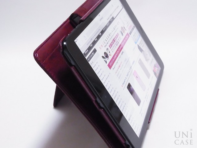【iPad mini3/2/1 ケース】Masstige Neo Classic Diary ワインレッドのレビュー