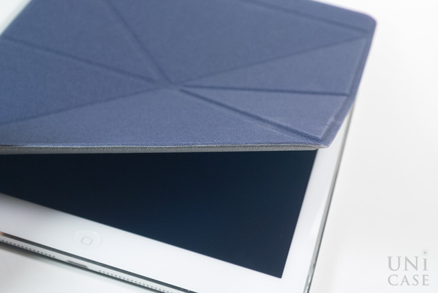 【iPad Air(第1世代) ケース】VersaCover (Denim Blue)のフリップカバー