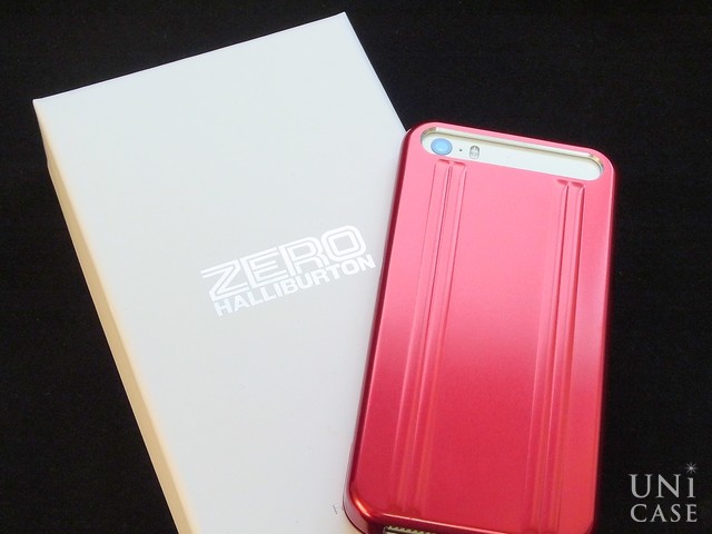 レッド好きは要チェック！販売後即完売したあの大人気ゼロハリバートンケースに深みと艶のある新色Redが登場！：ZERO HALLIBURTON for iPhone5s/5 Red