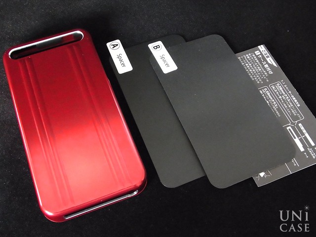 【iPhone5s/5 ケース】ZERO HALLIBURTON for iPhone5s/5 (Red)の付属品