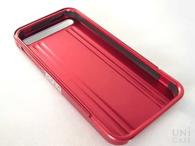 【iPhone5s/5 ケース】ZERO HALLIBURTON for iPhone5s/5 (Red)の内側