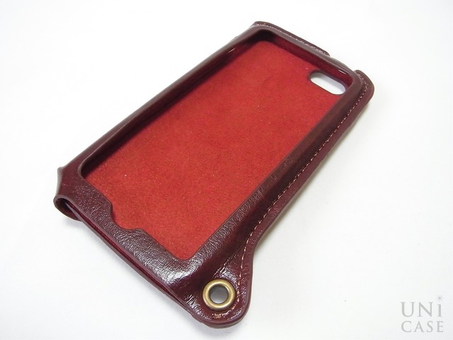 【iPhone5s/5 ケース】BZGLAM Wearable Leather Cover ブラウンの特徴