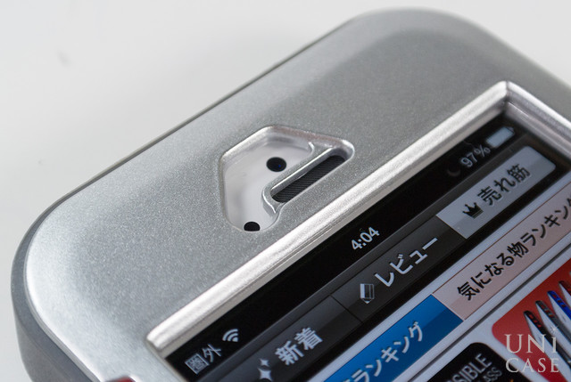 【iPhoneSE(第1世代)/5s/5 ケース】Link PRO (Silver)のカメラまわり