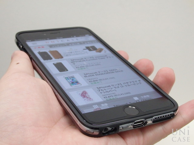 【iPhone6s Plus/6 Plus ケース】ハイブリッドバンパー (ブラック)の付属品
