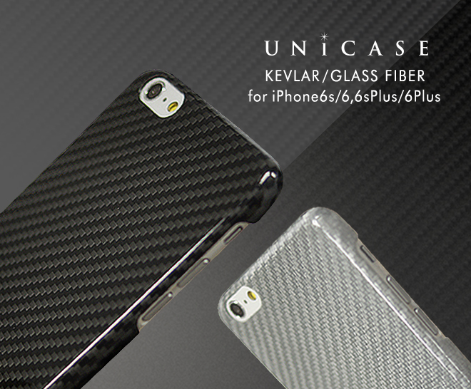 UNiCASE オリジナルブランドラインから強化繊維「ケブラー®」と「グラスファイバー」を使用したiPhoneケース発売 Image