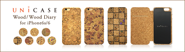 UNiCASEアクセサリー  Wood/Wood Diary for iPhone6s/6が発売！ Image