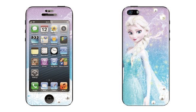 【限定】【iPhone 5s/5 スキンシール】Gizmobies Crystal Frozen image
