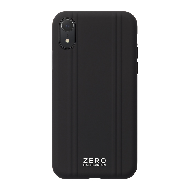 【iPhoneXR ケース】ZERO HALLIBURTON Shockproof case for iPhone XR(MATTE BLACK)
