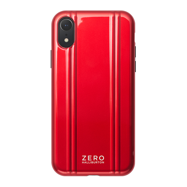 【iPhoneXR ケース】ZERO HALLIBURTON Shockproof case for iPhone XR(RED)