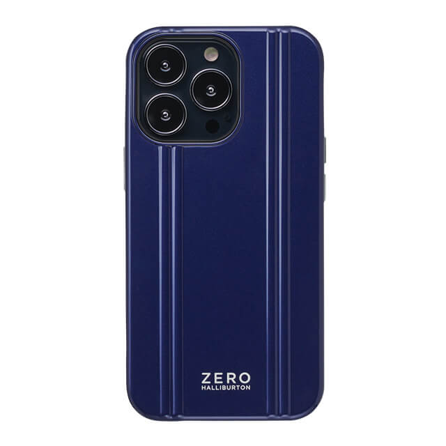 【iPhone 13 Pro ケース】ZERO HALLIBURTON Hybrid Shockproof Case for iPhone 13 Pro (Blue)