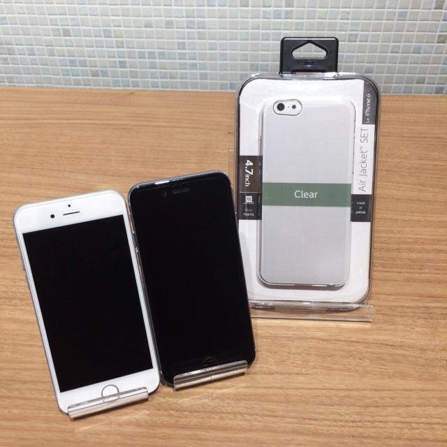iPhone6sとエアージャケットセット (クリア)