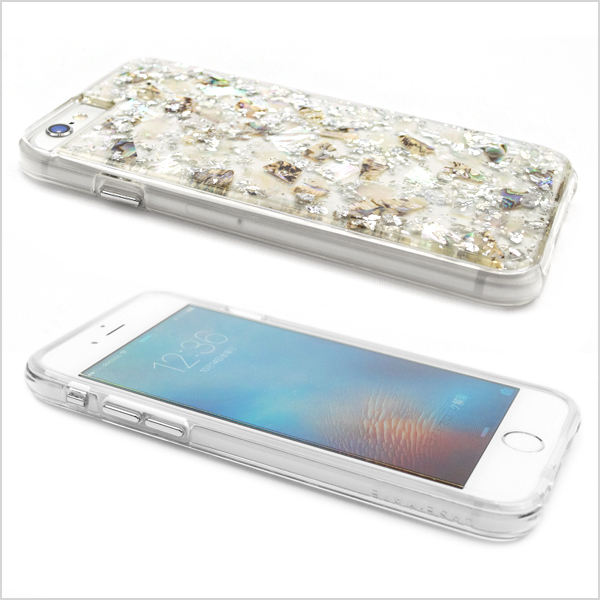 【iPhone7 ケース】Karat Case (Mother of pearl) 
