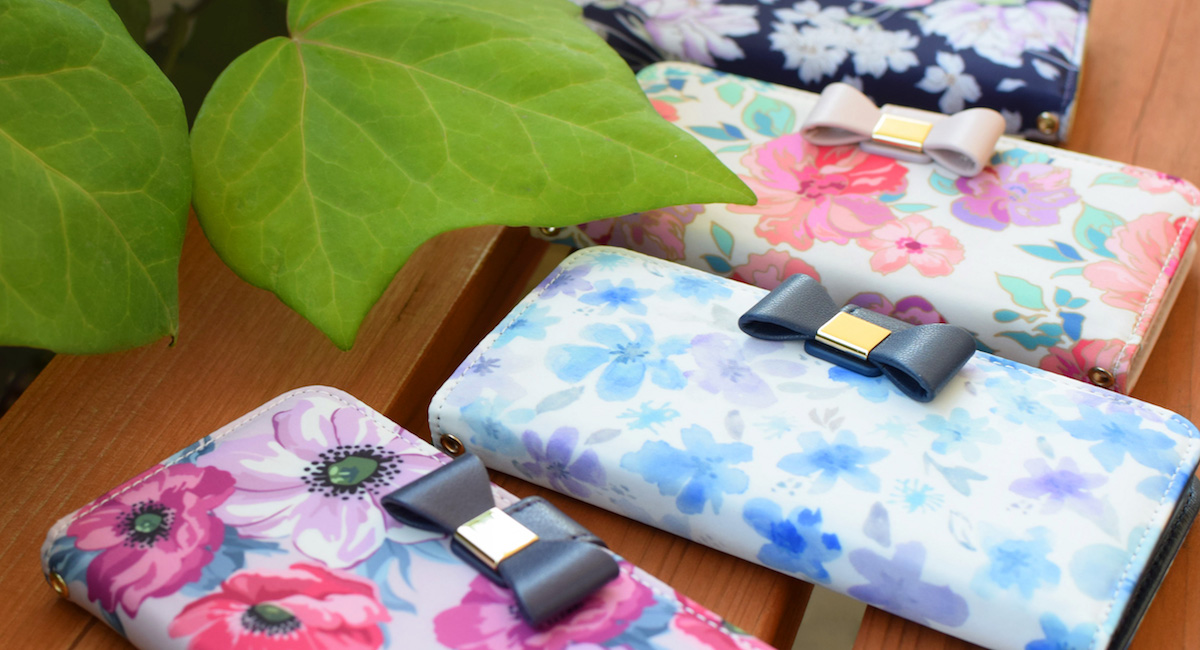 Flower Series wallet case