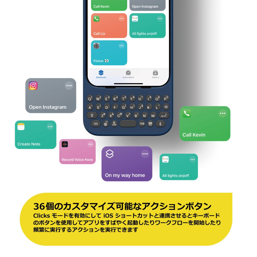 【中古・整備済み】Clicks for iPhone 15 Pro