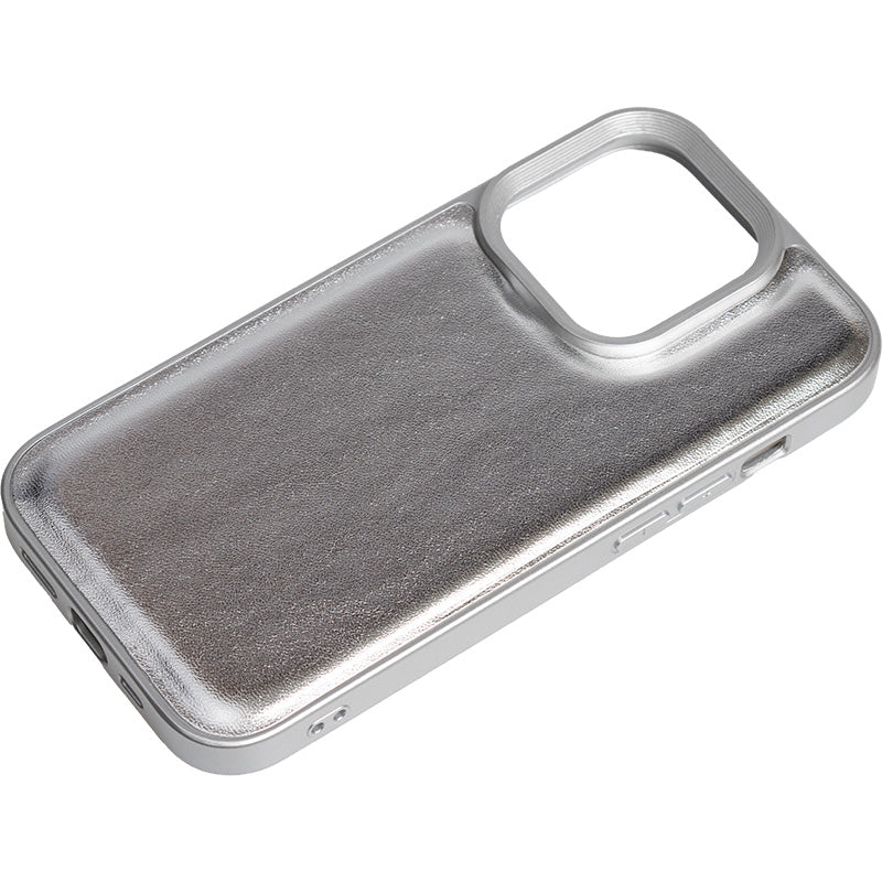 iPhone14 Pro】シルバーパフケース – UNiCASE