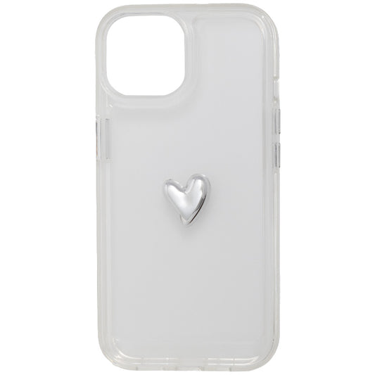 【iPhone15/14/13】ハートチャームケース