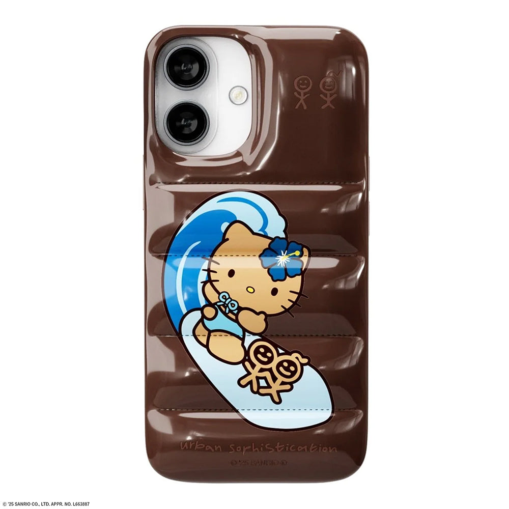 Urban Sophistication Kitty iPhoneケース The Puffer Case (Surf Kitty) – UNiCASE