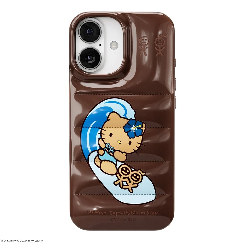 iPhoneアクセサリー Urban Sophistication Surf Kitty The Puffer Case (Surf Kitty) – UNiCASE