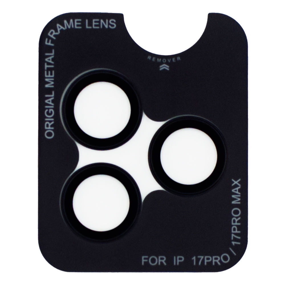 カメラ保護ガラス セパレート(ブラック)