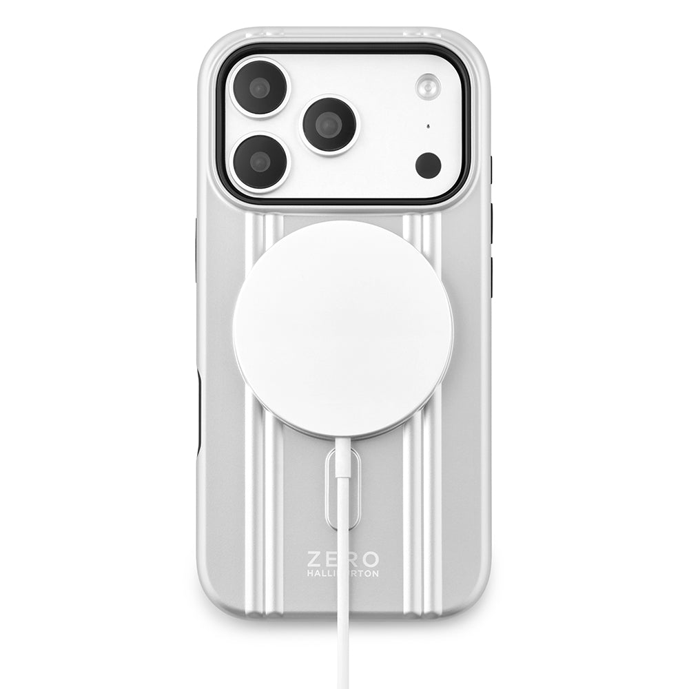 ZERO HALLIBURTON Hybrid Shockproof Case for iPhone 18 Pro/17 Pro (Black)