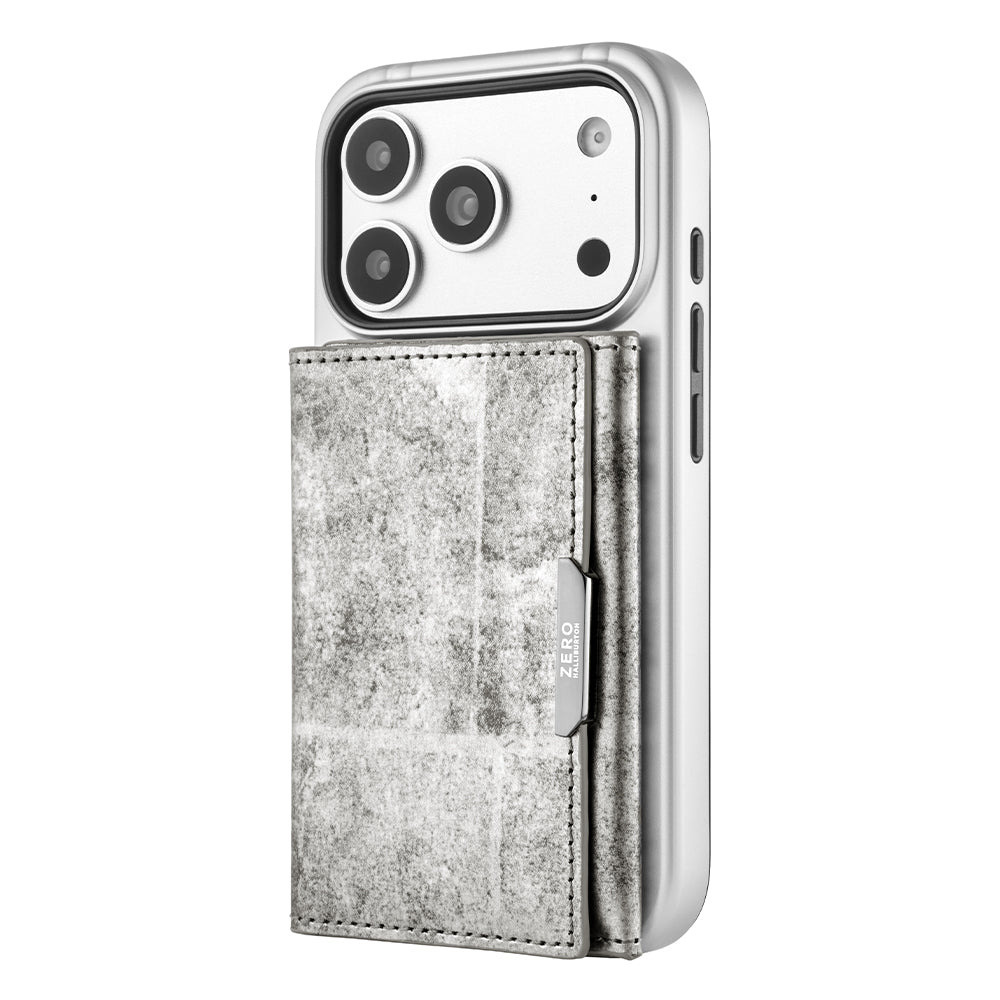 ZERO HALLIBURTON Hybrid Shockproof Case for iPhone 18 Pro/17 Pro (Black)