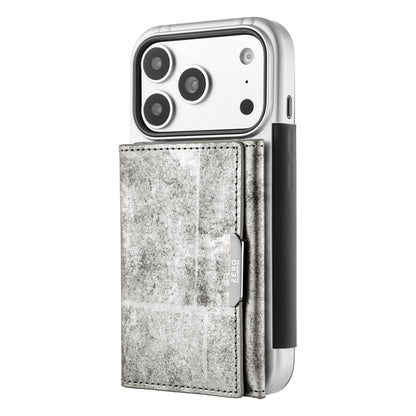 ZERO HALLIBURTON Hybrid Shockproof Flip Case for iPhone 18 Pro/17 Pro (Black)