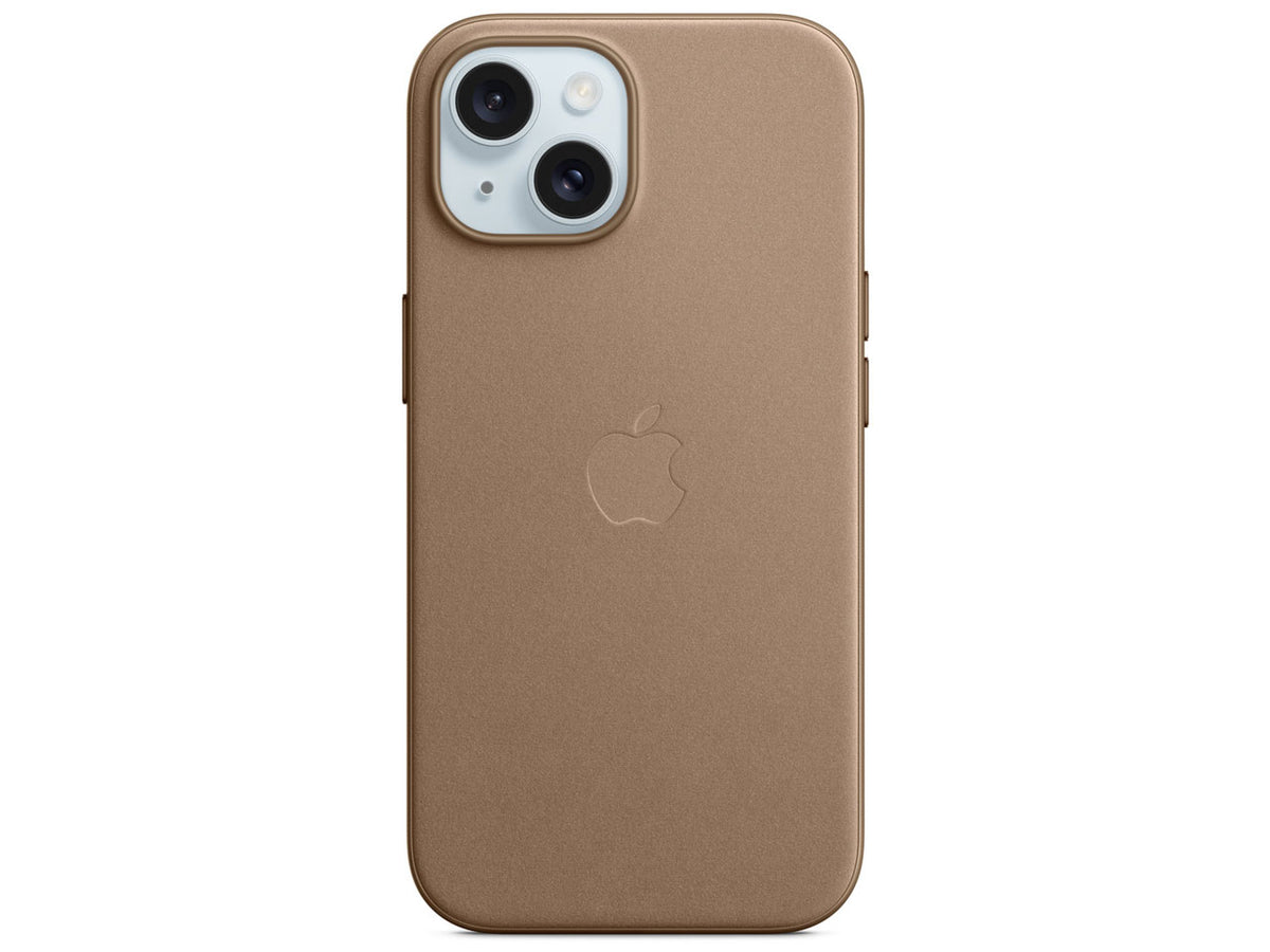 MagSafe対応iPhone15ファインウーブンケース (トープ)