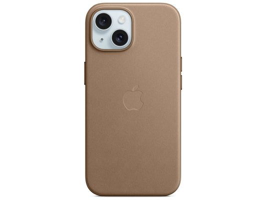 MagSafe対応iPhone15ファインウーブンケース (トープ)