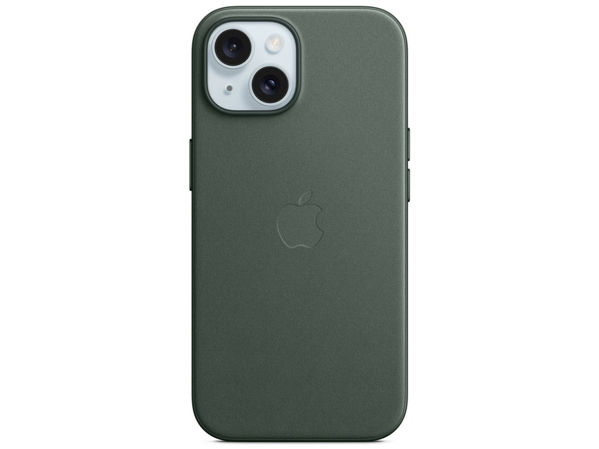 MagSafe対応iPhone15ファインウーブンケース (エバーグリーン)