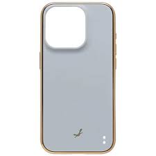 【iPhone15 Pro】salistyマットカラー耐衝撃ハードケース (パウダーブルー)