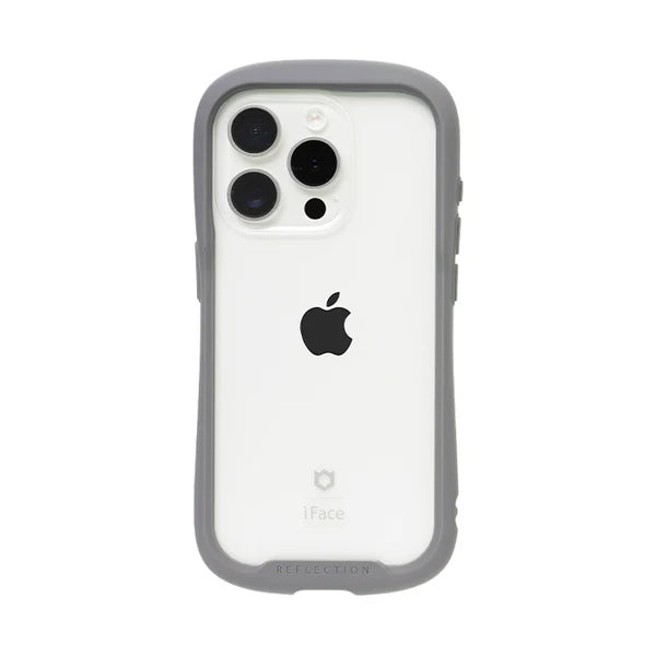 【iPhone15 Pro】iFace Reflection (グレー)