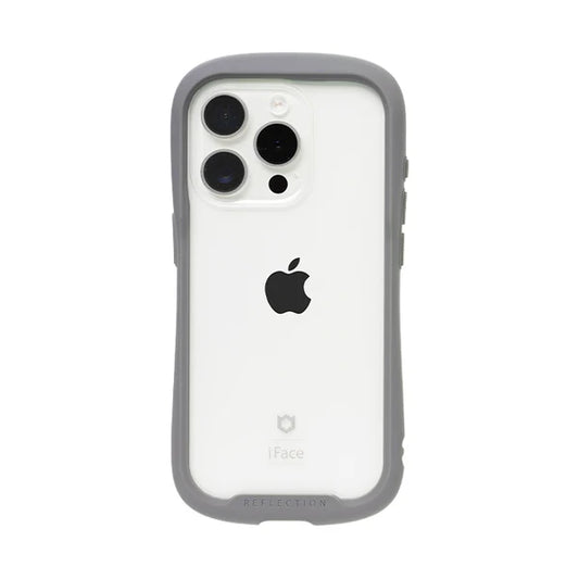 【iPhone15 Pro】iFace Reflection (グレー)