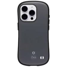 【iPhone15 Pro】iFace First Class KUSUMIケース (ブラック)