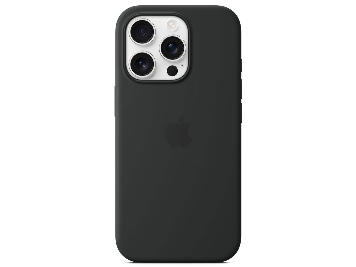 MagSafe対応iPhone16 Proシリコーンケース (ブラック)