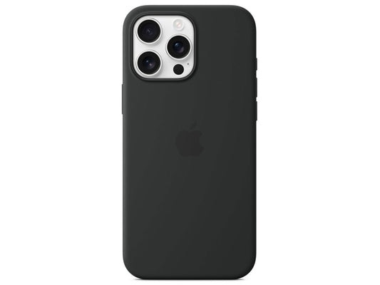 MagSafe対応iPhone16 Pro Maxシリコーンケース (ブラック)