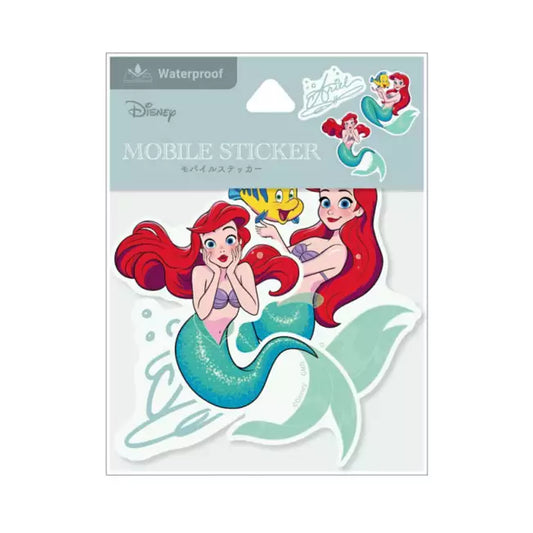 ディズニーキャラクター モバイルステッカー (アリエル)