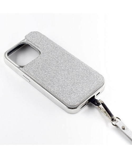 iPhone15 Pro】Cross Body Case Duo (silver) – UNiCASE