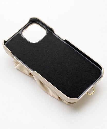 【iPhone15 Pro】Classy Scrunchie Case(pink)