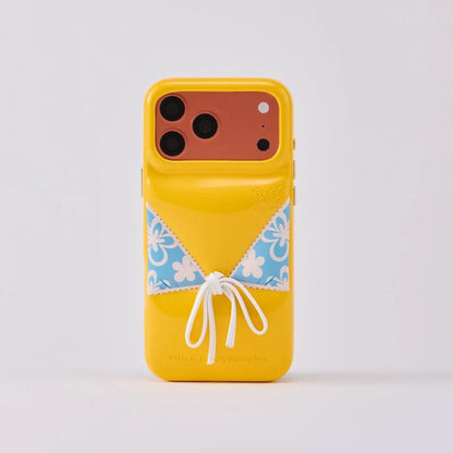 The Dough Case (Blue Bikini Top)