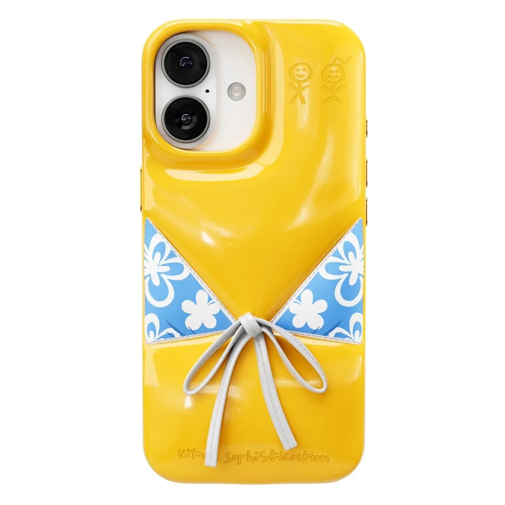 The Dough Case (Blue Bikini Top)