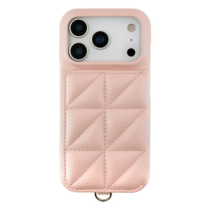 Triangle Puffy Case (pink)