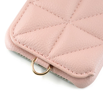 Triangle Puffy Case (pink)