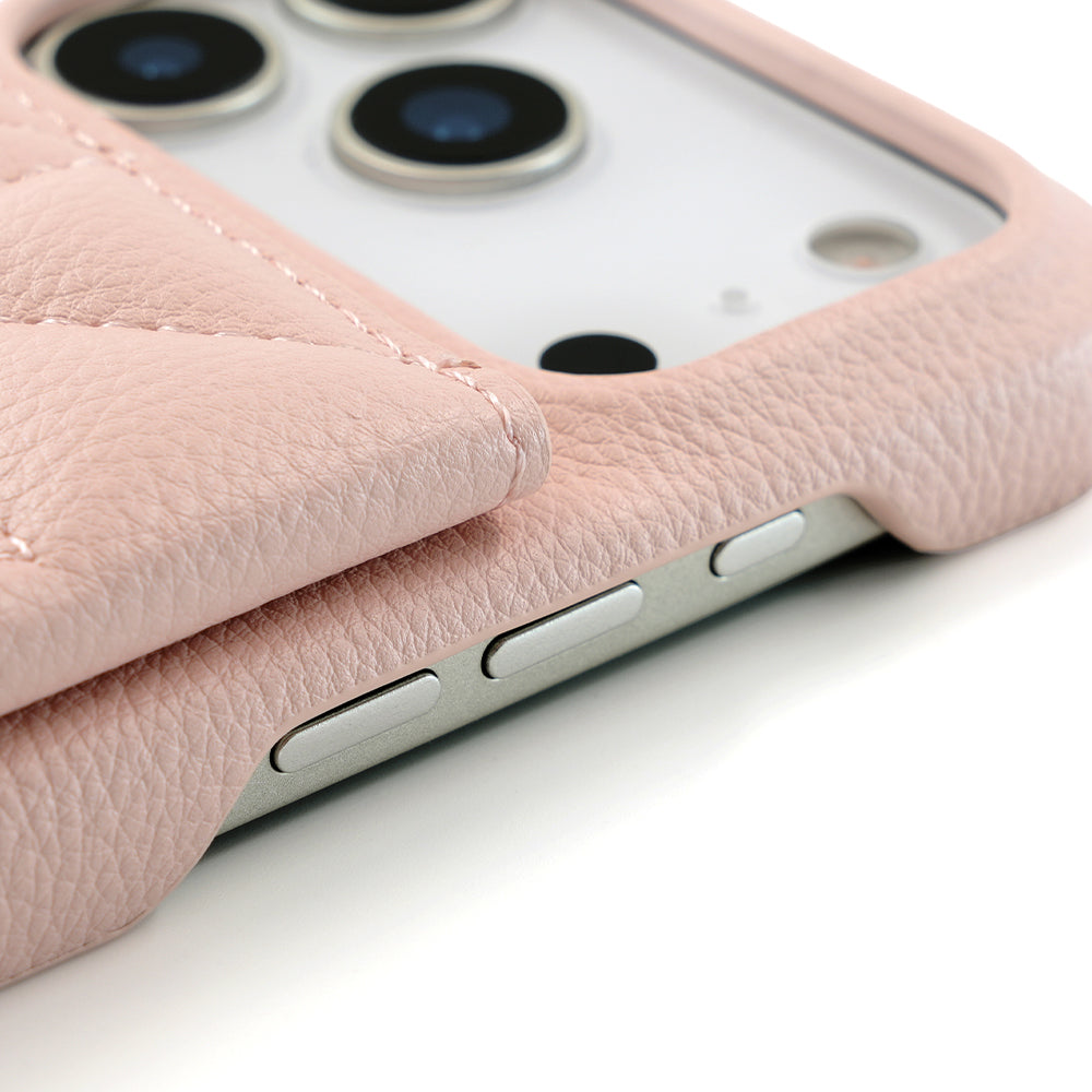 Triangle Puffy Case (pink)