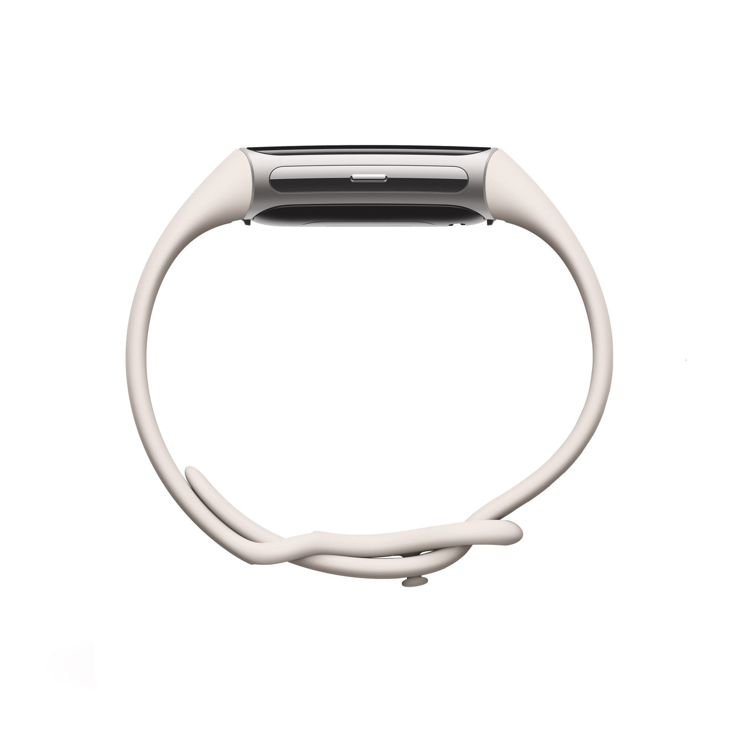 Google Fitbit Charge 6 - Porcelain / Silver アルミニウム