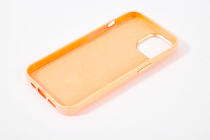 【iPhone15 Pro】Sparkling Case(orange)