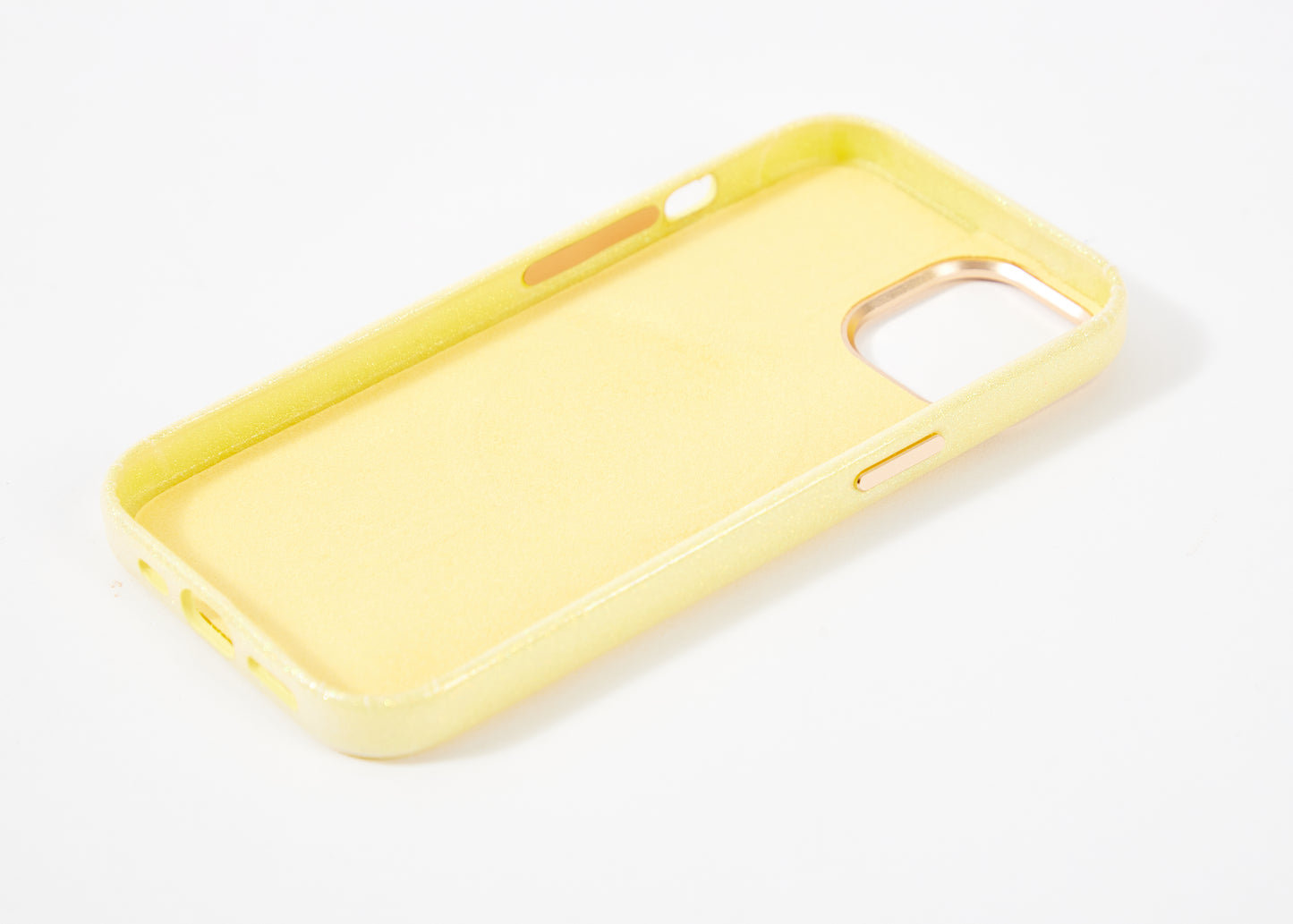【iPhone15 Pro】Sparkling Case(yellow)