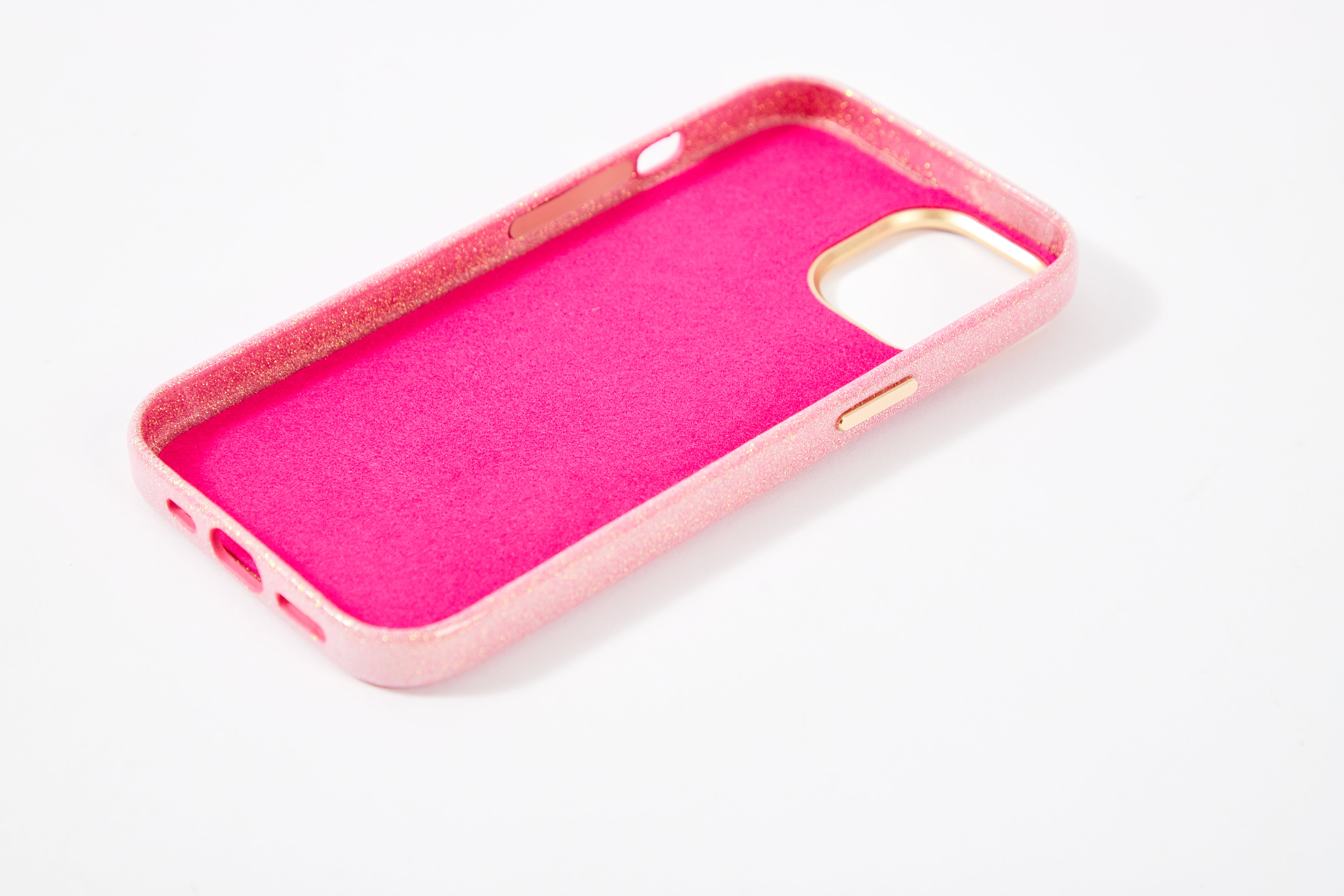 iPhone15 Pro】Sparkling Case(rose pink) – UNiCASE