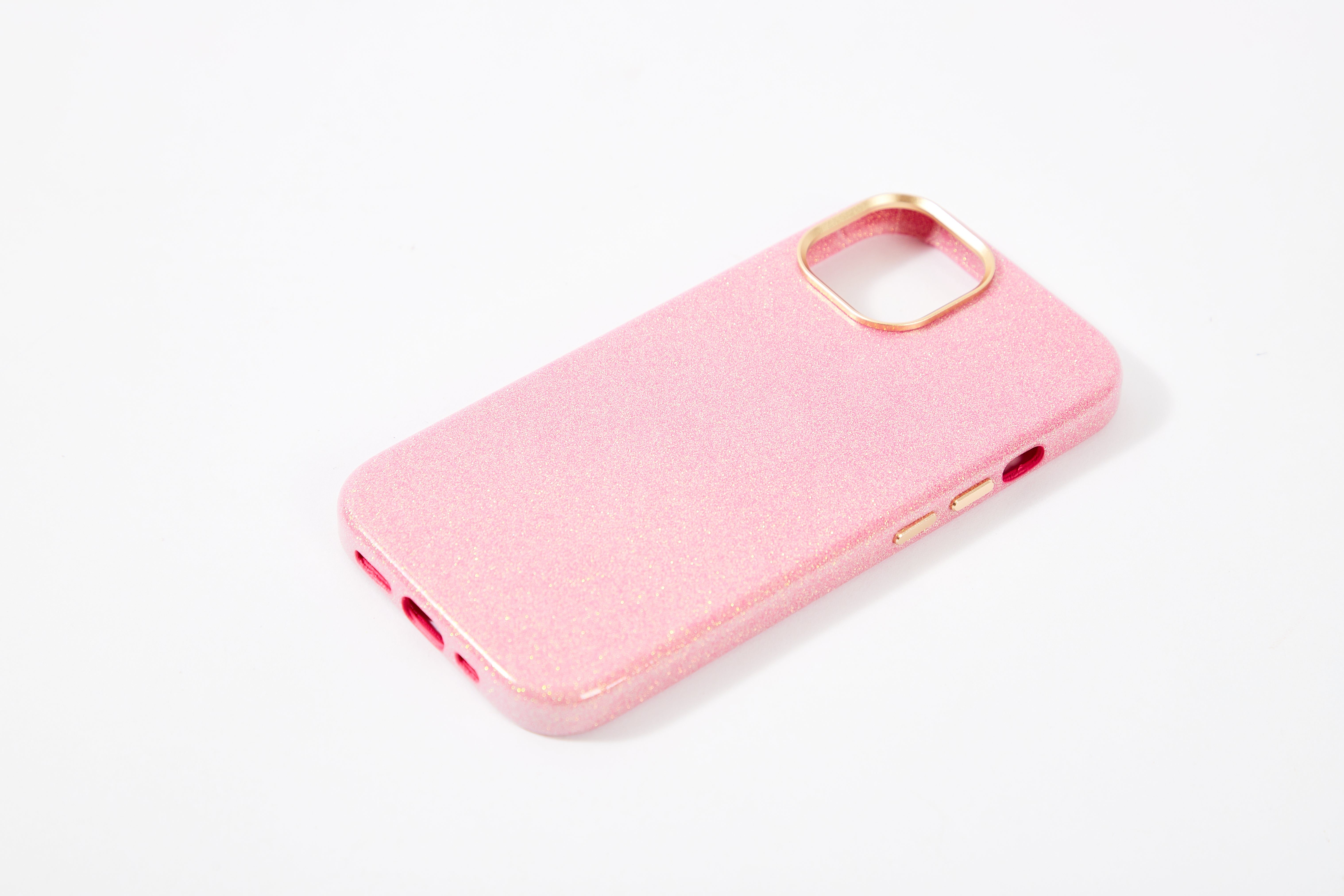 iPhone15 Pro】Sparkling Case(rose pink) – UNiCASE